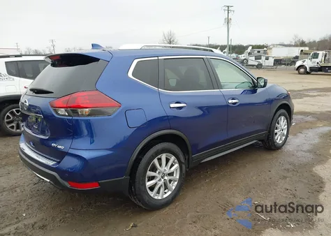 2019 Nissan Rogue Sv from USA, damaged, VIN KNMAT2MV4KP520743